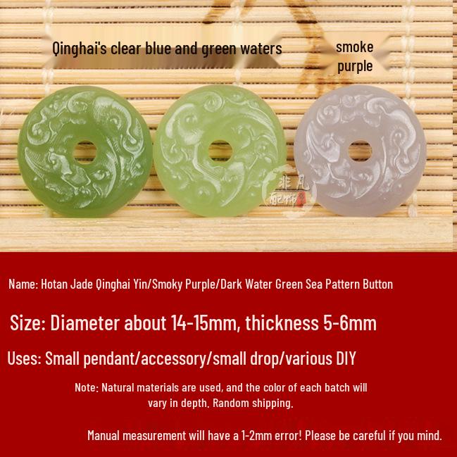 Hetian Jade Pendant: Lotus Pod, Double Lotus, Gourd, Elephant, Jadeite Lock, Cat Paw Earrings