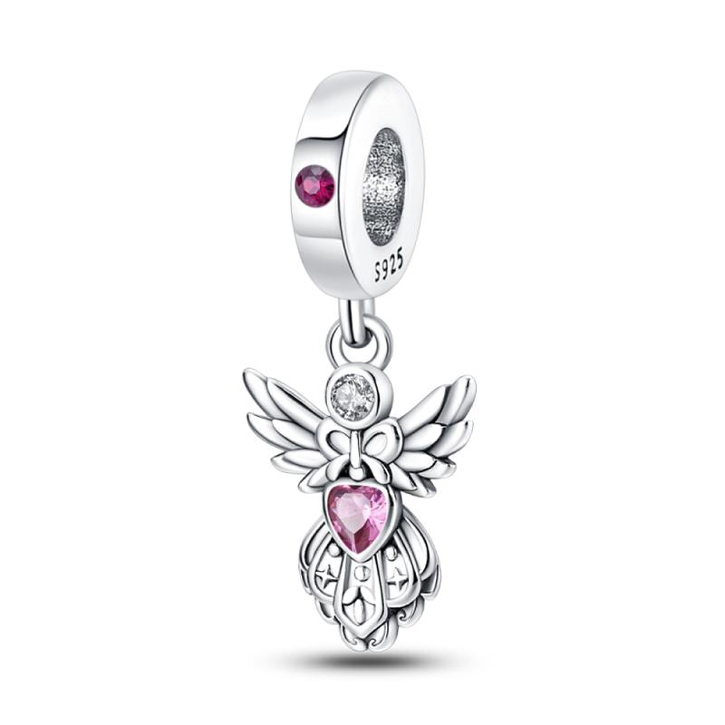 Copper Peace Dove Olive Branch Angel Love And Peace Best Wishes Charms Beads Fit Pan Original Bracelets Diy Fine Jewelry