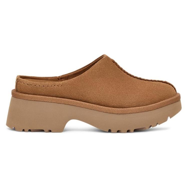 (WMNS) UGG New Heights Clog 'Chestnut' Women's 1152731-CHE