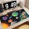Tappetino Mouse XXL Anime Gamer Outer Wilds Mousepad Laptop Universo Spazio Sistema Solare HD Tappetino da Scrivania Accessori per PC Gaming Tappetino Tastiera