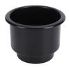Cup Drink Holder Insert with Drain Waterproofing Plastic Recessed Boat Drink Holder for RV Truck