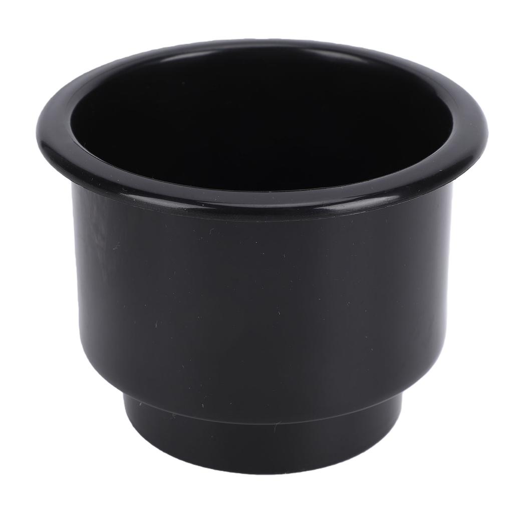 Cup Drink Holder Insert with Drain Waterproofing Plastic Recessed Boat Drink Holder for RV Truck