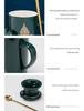 Ceramic Coffee & Tea Set with Lid, Spoon, Infuser, and Strainer - Gift Box Included
