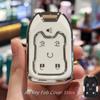 Key Fob Cover for GMC Yukon Chevy Tahoe /Suburban HYQ1AA 2014 2015 2016 2017 Keyless Entry Key Shell case Keychain Lanyard