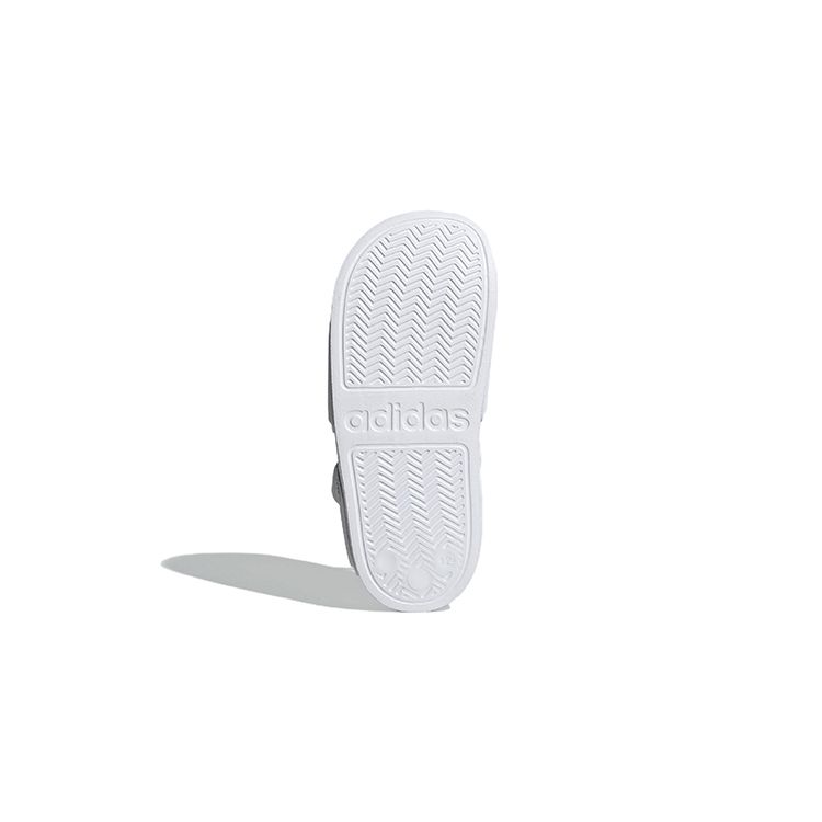 adidas Adilette Sandale K Weiß Schwarz Kinder Sneaker Wolkenweiß Kernschwarz GW0342