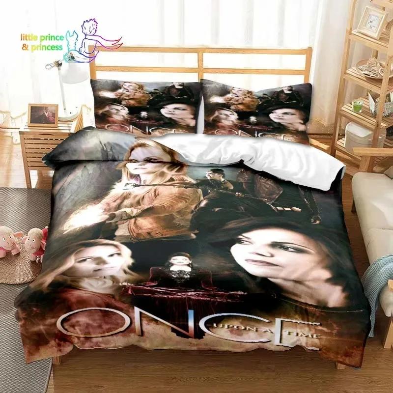 Fantasy Adventure Once Upon A Time Comfortable Duvet Quilt Cover Pillowcase Bedding Set Children Bedroom Decoration Home Textile
