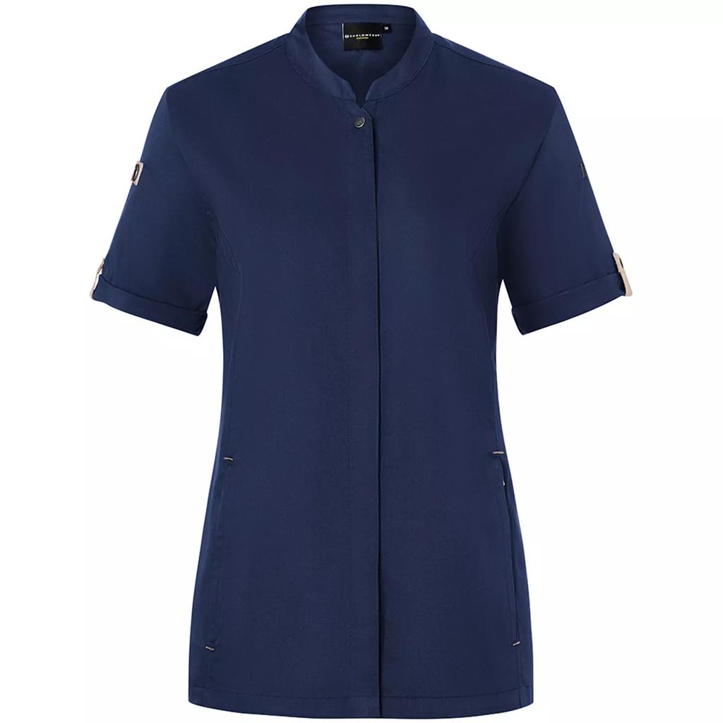 Karlowsky Womens/Ladies Green-Generation Short-Sleeved Chef Jacket