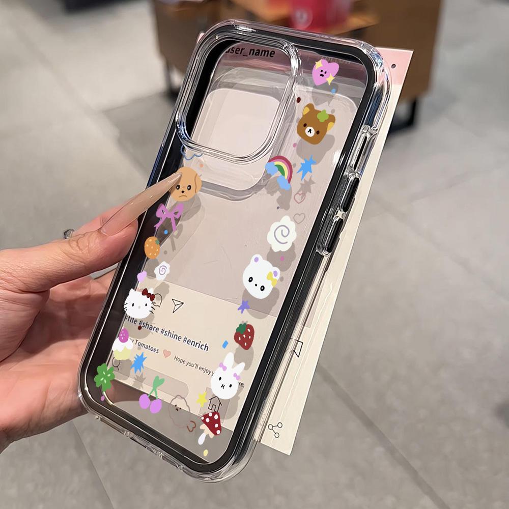Husă de Telefon Pictată pentru iPhone 17 11 12 13 14 15 16 iPhone 17 12 13 14 15 16 Pro 17 12 13 14 15 16 Pro Max Husă de Telefon Pictată de Înaltă Calitate cu Animal Drăguț