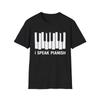 I Speak Pianish T-Shirt, Piano Player Shirt, Pianist Tee, Classical Music Top