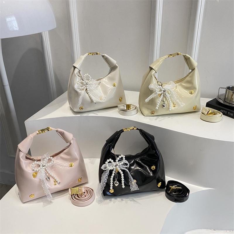 Rivet summer  new trendy fashion crossbody texture crossbody shoulder handbag woman