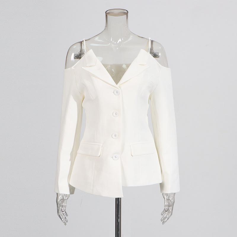 Australský komplet s odhalenými rameny a vysokou plisovanou sukní pro ženy - Kolekce 2025