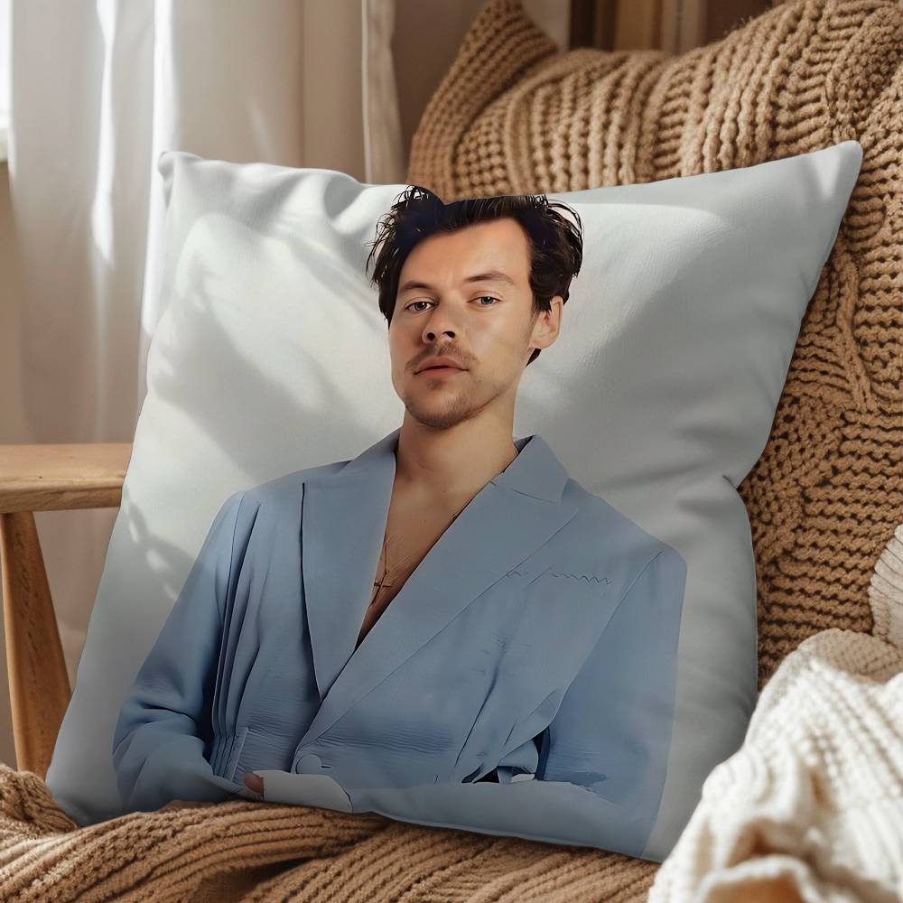 Federa Cuscino Harry Styles American Girls Federa Cuscino Copricuscino per Divano Soggiorno Adatto per Decorazione Casa Camera da Letto
