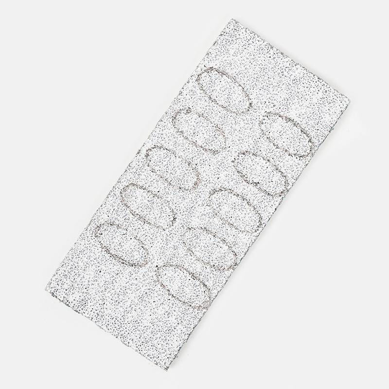 50 Stück Nagelhautschieber Selbstklebende Sandblattfeile Trimmen von Nägeln Vorpolieren Sandpapier-Set Maniküre-Behandlungswerkzeug