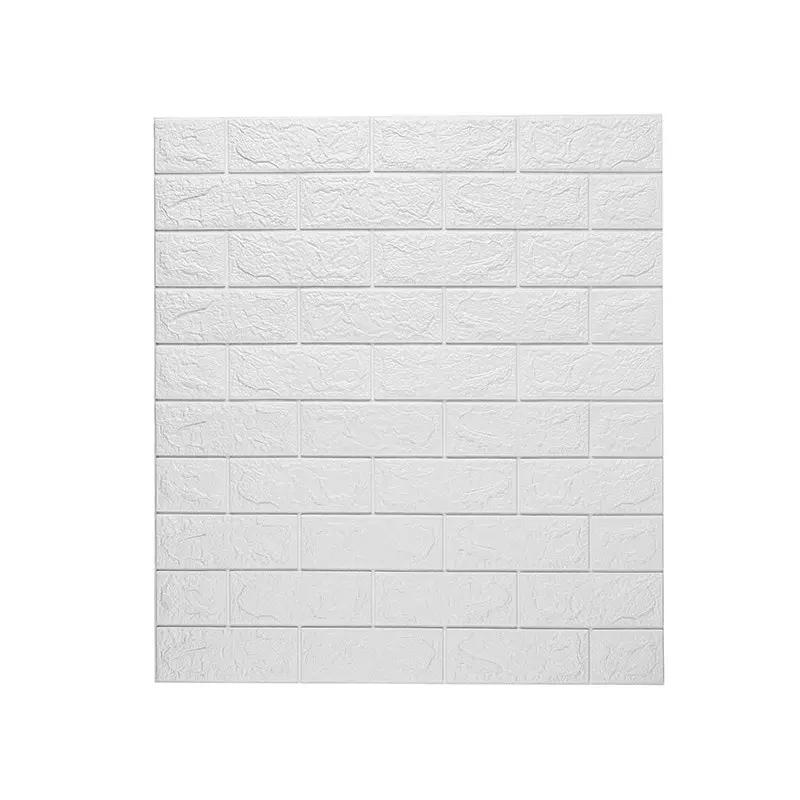 

70смx5м 3D DIY Наклейки на стену Самоклеящаяся наклейка под кирпич Украшение для спальни Водонепроницаемая бумага Домашний декор 70cmx5m