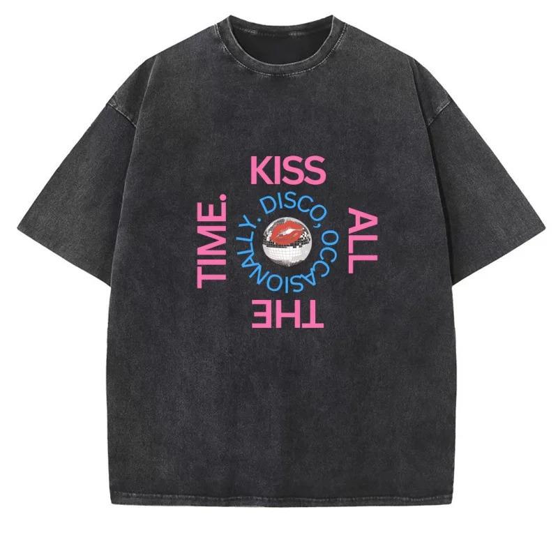 Fashion Women T-Shirt Kiss All The Times New Album Retro T Shirt ndy Me M