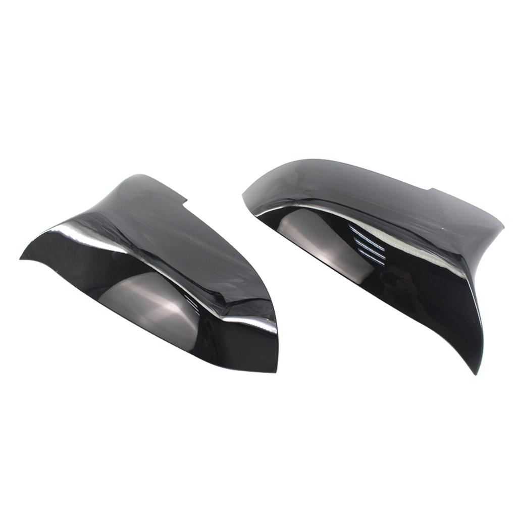 Car Rear View Side Mirror Cover Replacement for BMW F01 F10 F11 F12 F13 Auto Side Wing Mirror Cover Gloss Black Shell