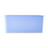 Plastic Small Cubby Bin Organizer Set 6-Pack Desktop Storage Art Supplies Toy Bin Classroom Cubbies Washable Storage Solution