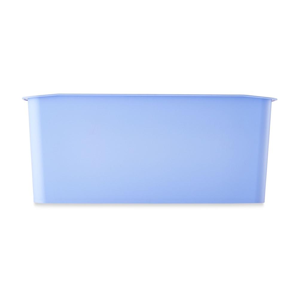 Plastic Small Cubby Bin Organizer Set 6-Pack Desktop Storage Art Supplies Toy Bin Classroom Cubbies Washable Storage Solution