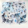 Y2K Star Print Scarf Printed Hair Scarf Simple Punk Bandana  Beach