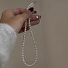 s9Silver-plated, High-quality, Small-grain Natural Freshwater Pearl Necklace, the Same Style As Zhao Lusi's, a Women's Summer Clavicle Chain