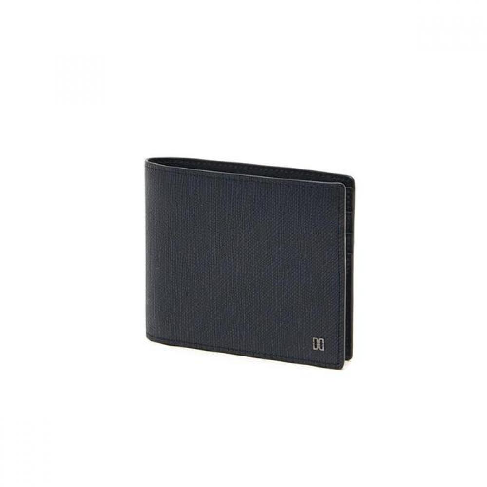 

Daks Black Leather Dd Logo Classic Wallet Dbwa0e323 Single option