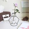 Home Party Decoration Vase Abstract Black Lines Minimalist Abstract Iron Vase