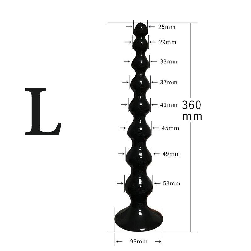 Anal Plug Dildo Long Beads Suction Cup Big Butt Dilator Prostate Massager Husband Erotic Goods For Adults Sex Toys