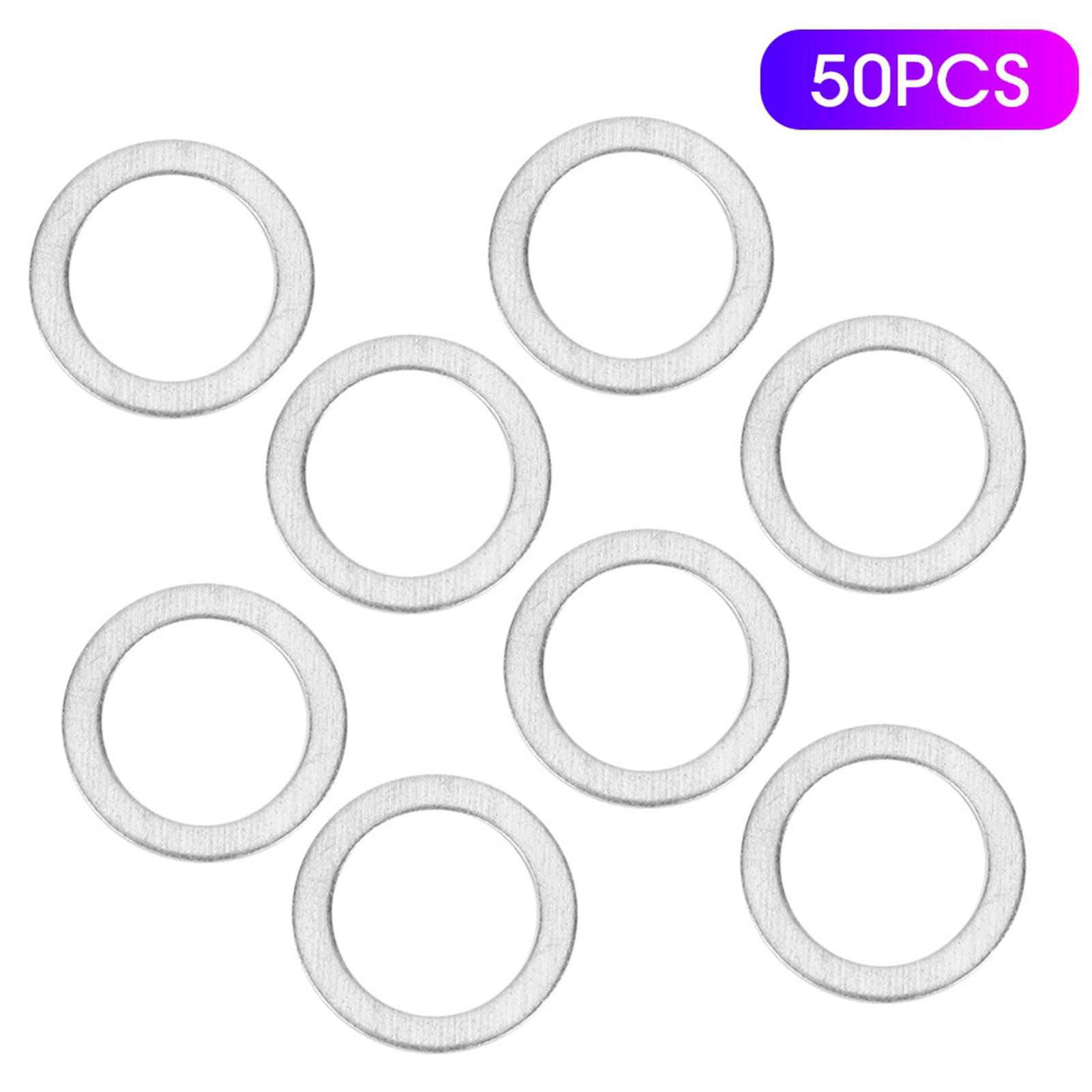 

50 шт. Уплотнительные шайбы для сливной пробки масла 995641400 Подходит для Mazda CX5 МХ5