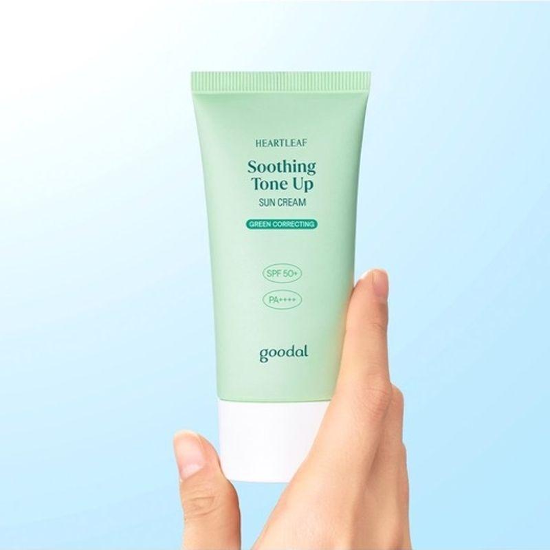 [NEU] Goodal Eoseongcho Beruhigendes Grün-Ton-Up Sonnenschutzmittel
