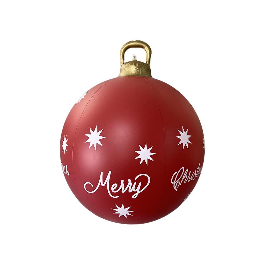 Eco-friendly PVC Inflatable Christmas Ball for Indoor & Outdoor Festive Decoration