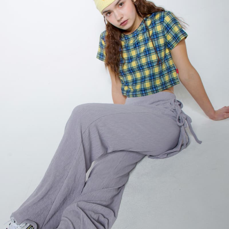 FAKEMAMA MOON LOGO HAIR-BAND_YELLOW