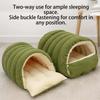 Cozy Cat Bed Tent Soft Pet Nest Cave Warm Sleeping Bag for Cats Dogs Puppies Indoor Outdoor Living Room Winter Pet Supplies