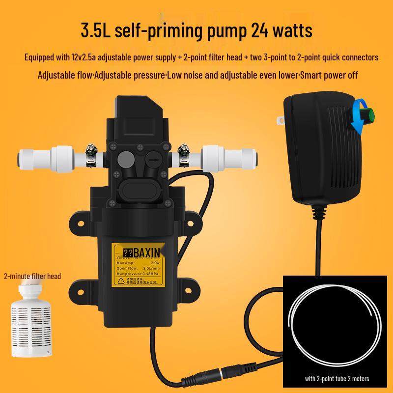 Automatic Self-Priming Water Pump Booster & Purifier System