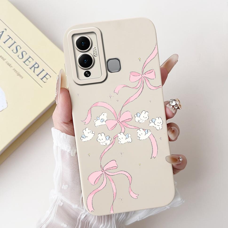 For Infinix Hot 12 Play Case Lovely Panda Painted Soft Silicone Phone Cover Case For Infinix Hot 12 Hot12 Play Fundas Capa Bags