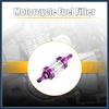 Purple Universal Fuel Filters Engine Inline Gas Fuel Line Filter Replacement for Motorbike ATV Dirt Bike Stylish Design