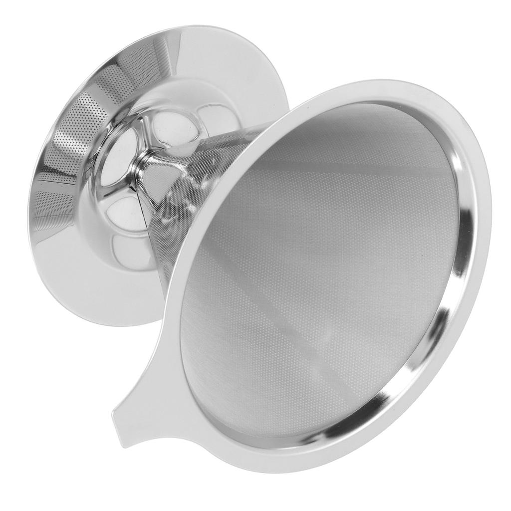 Pour Over Coffee Dripper Slow Drip 1 To 6 Cups Cone Filter Strainer Reusable Stainless Steel