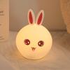 Cat Dinosaur Unicorn Silicone Night Light Mushroom Dog Lamp Kids Room Decor Gift