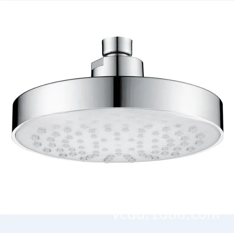 Smart LED Shower Head with Auto Color Changing & Temperature Sensor, High Pressure Rainfall Eco-Friendly Bath Experience, Water
