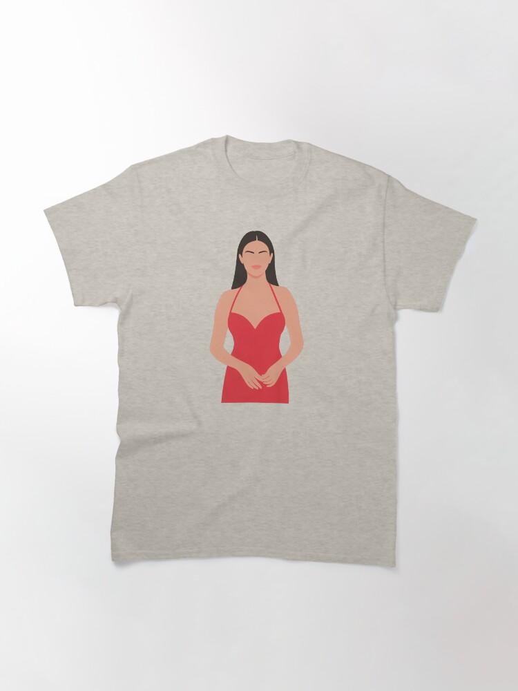 Selena Gomez Lineless Illustration Classic T-Shirt