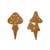 Metal Rusted Animal Garden Stake Art Crafts Statue Backyard Garden Yard Sidewalk Outdoor Backyard Decoration