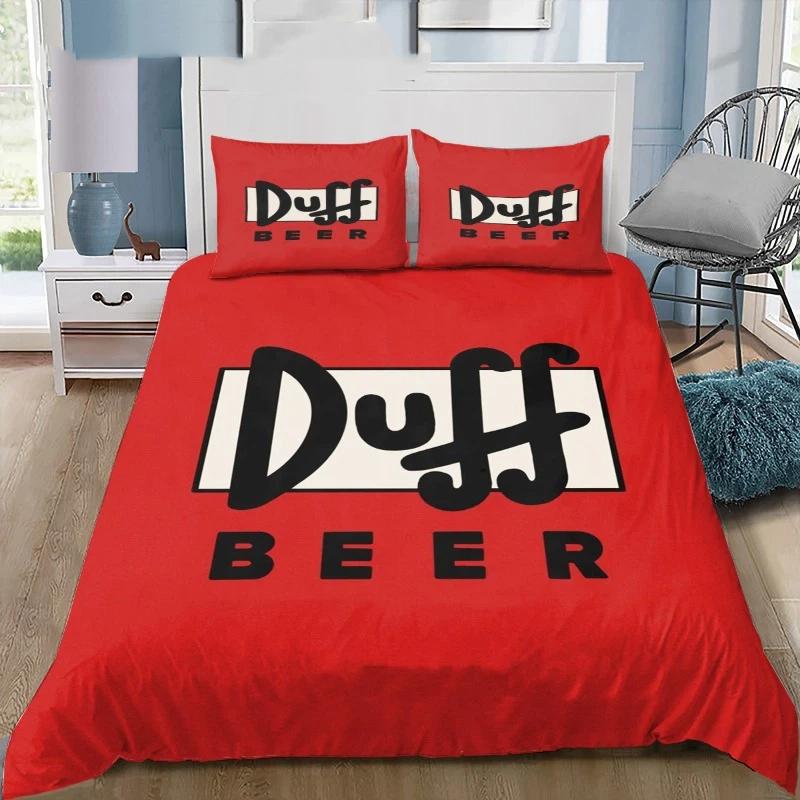Nils Holgersson Print Bedding Set Duvet Cover Set with Pillowcases Soft Microfiber Home Decor Gift