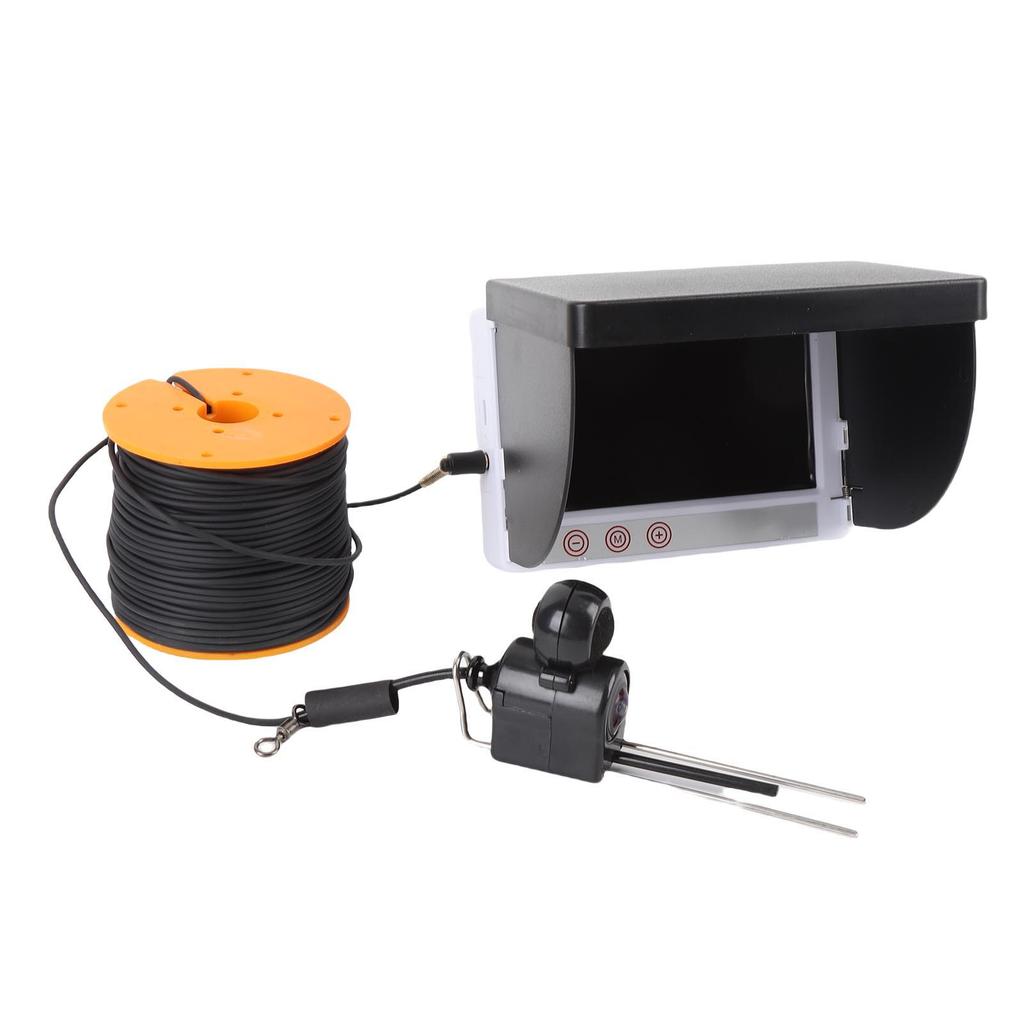 Underwater Fishing Camera Water Proof 5MP 1080P 195 Degrees  Wide Angle 4.3 Inch Underwater Fish Finder with 164ft