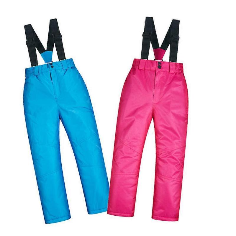 Kids Ski Pants Waterproof Breathable Snow Pants for Boys Girls Outdoor Hiking Trousers