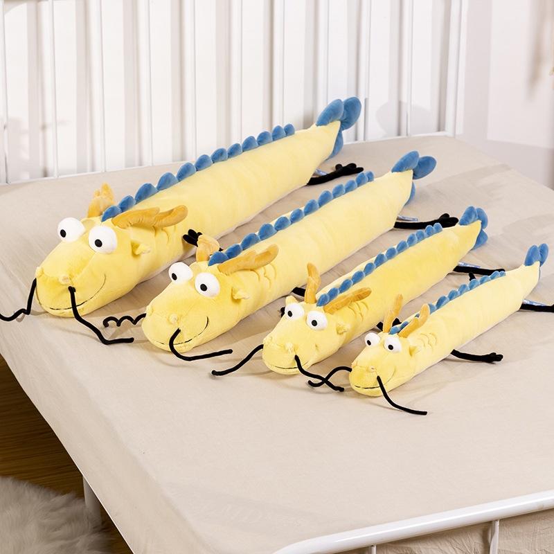Little Cucu Dragon Dad Plush Cartoon Pillow Toy Soft Short Plush 100cm 125cm 145cm