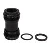 Bike Bottom Bracket Set High Strength Good Sealing Press Type Bike Bottom Brackets for Mountain Bikes Road Bikes