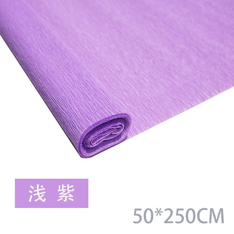Color Handmade Crepe Paper Diy Paper Flower Material Gift Paper Roll Edge Paper Kindergarten Handmade Flower Origami