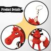Horse Toy Keychain Decor Chinese Year Decoration