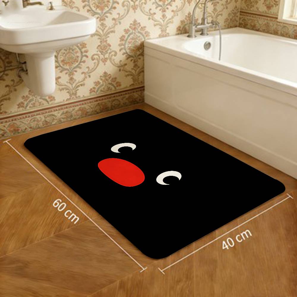 Funny P-PinguS Cute Cartoon Entrance Door Mat Nordic Style Home Doormat Bathroom-Toilet Mats Bedroom Hotel Decor Mat