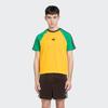 adidas Koszulka z krótkim rękawem X Wales Bonner Collegiate Gold Unisex Topy wielokolorowe IJ8353
