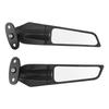 1 Paar Motorrad Rückspiegel Windflügel Aluminiumlegierung Seitenspiegel Ersatz für CBR500R
